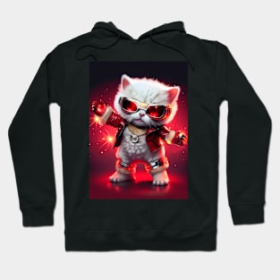 Cute Cosmic Cat - Anime Art design Hoodie